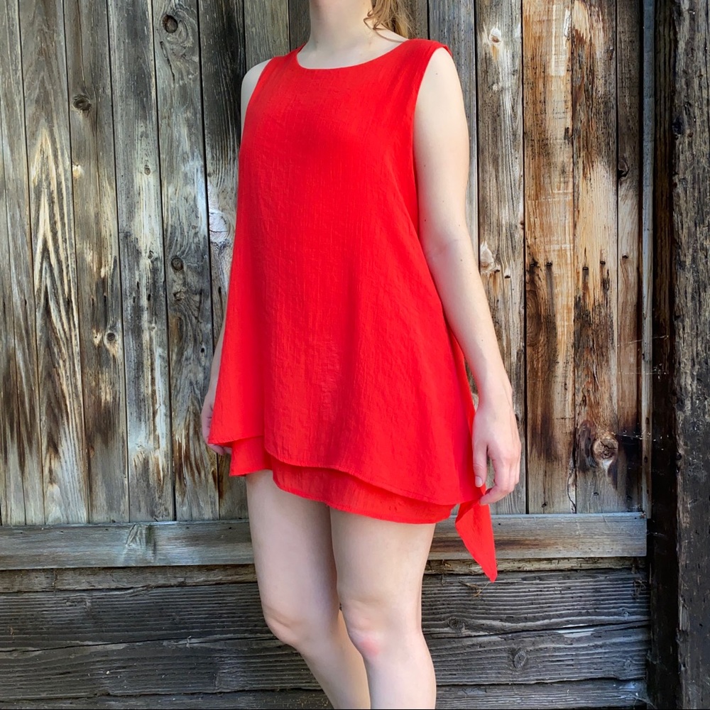 Christina B Medium Red Tunic